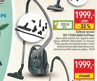 Globus Sáčkový vysavač sencor nabídka
