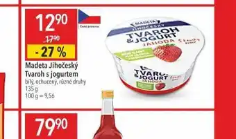 Globus Madeta jihočeský tvaroh s jogurtem nabídka