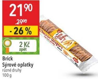 Globus Brick Sýrové oplatky nabídka
