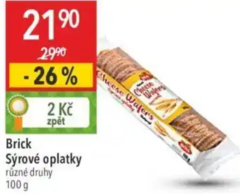 Globus Brick Sýrové oplatky nabídka