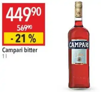 Globus Campari bitter nabídka