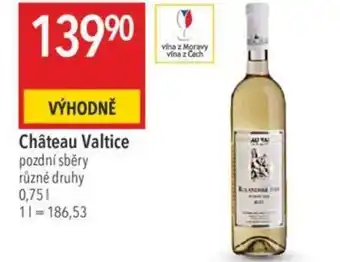 Globus Château Valtice nabídka