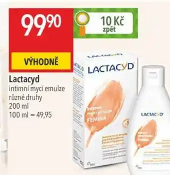 Globus Lactacyd intimní mycí emulze nabídka
