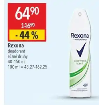 Globus Rexona nabídka