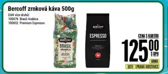 Tamda Foods Bercoff zrnková káva 500g nabídka