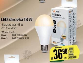 Tamda Foods LED žárovka 18 W nabídka