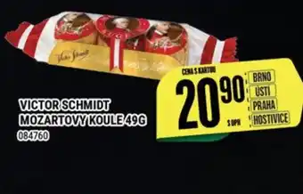 Tamda Foods VICTOR SCHMIDT MOZARTOVY KOULE 49G nabídka