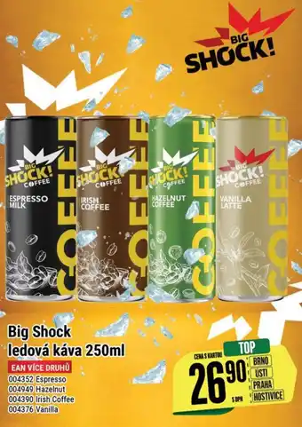 Tamda Foods Big Shock ledová káva 250ml nabídka