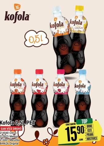 Tamda Foods Kofola 0,5L PET nabídka
