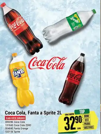 Tamda Foods Coca Cola, Fanta a Sprite 2L nabídka
