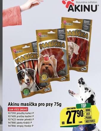Tamda Foods Akinu masíčka pro psy 75g nabídka