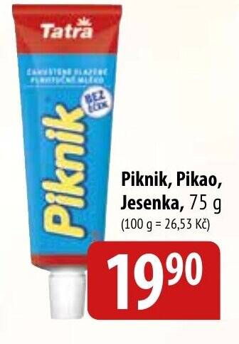 Bala Piknik, Pikao, Jesenka, 75 g nabídka
