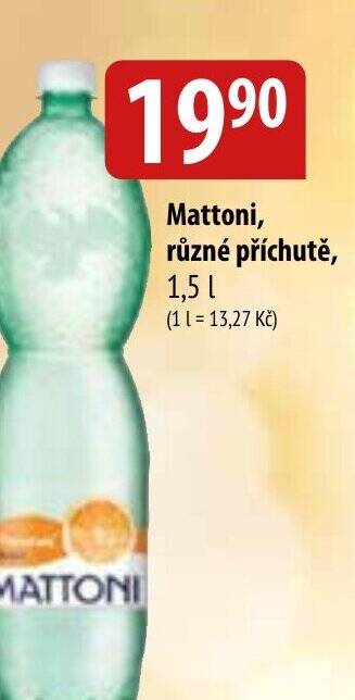 Bala Mattoni, různé příchutě, 1.5L nabídka