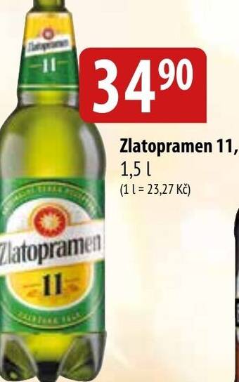 Bala Zlatopramen 11, 1,5 L nabídka