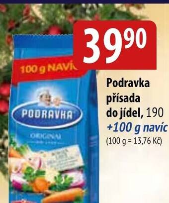 Bala Podravka přísada do jídel nabídka