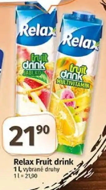 COOP TIP Relax Fruit drink 1L nabídka