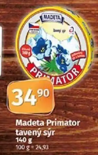 COOP TIP Madeta Primator tavený sýr nabídka