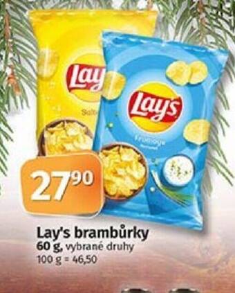 COOP TIP Lay's brambůrky 60 g nabídka