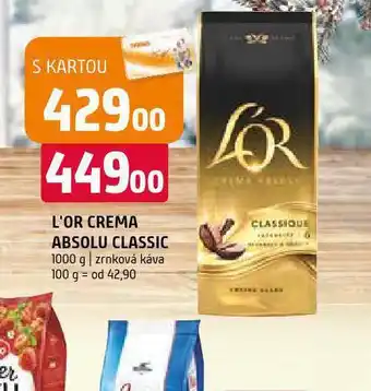 Terno L´or crema absolut classic nabídka