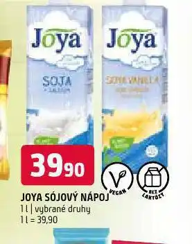 Terno Joya sójový nápoj nabídka