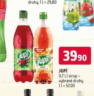 Terno Jupí sirup nabídka