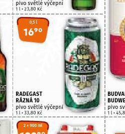 Terno Pivo radegast rázná 10 nabídka