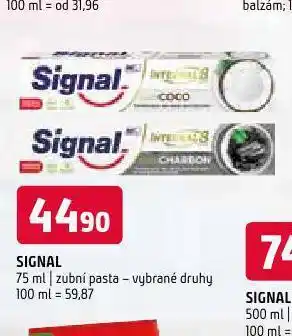 Terno Signal zubní pasta nabídka