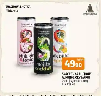 Terno Svachovka míchaný alkoholický nápoj nabídka