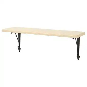 IKEA Tranhult / krokshult nástěnná police, osika, 80x20 cm nabídka