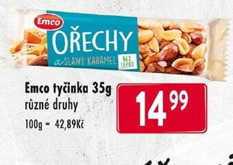 Qanto Emco tyčinka 35g nabídka
