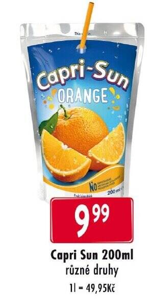 Qanto Capri Sun 200ml nabídka