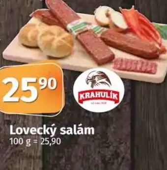Konzum Lovecký salám nabídka