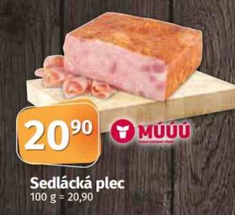 Konzum Sedlácká plec nabídka