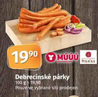 Konzum Debrecínské párky nabídka