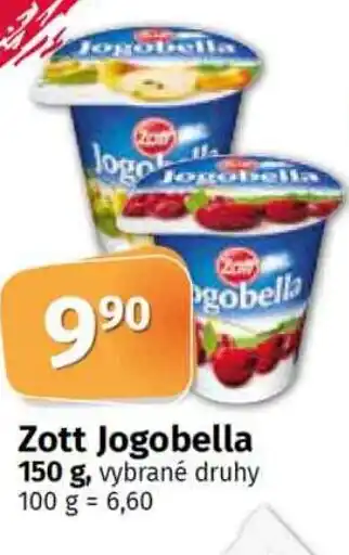 Konzum Zott Jogobella 150 g nabídka