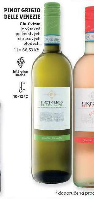 Lidl Pinot grigio delle venezie nabídka