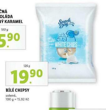 Lidl Bílé chipsy nabídka