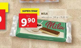 Lidl Mila nabídka