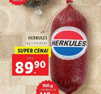 Lidl Herkules nabídka