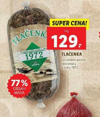 Lidl Tlačenka nabídka