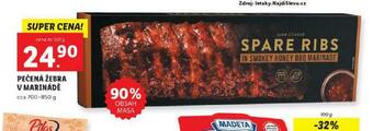 Lidl Pečená žebra v marinádě nabídka