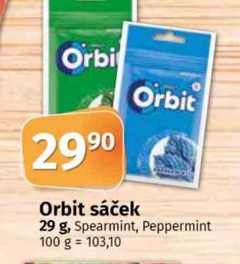 Konzum Orbit sáček nabídka
