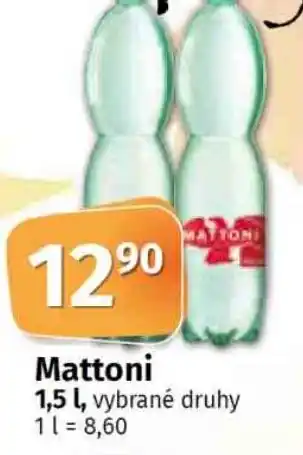 Konzum Mattoni 1,5 l nabídka