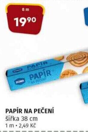 Konzum PAPÍR NA PEČENÍ nabídka