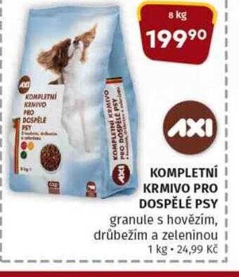 Konzum KOMPLETNÍ KRMIVO PRO DOSPELE PSY nabídka