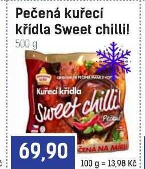 Konzum Pečená kuřecí křídla Sweet chilli nabídka