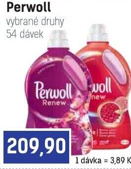 Konzum Perwoll vybrané druhy 54 dávek nabídka