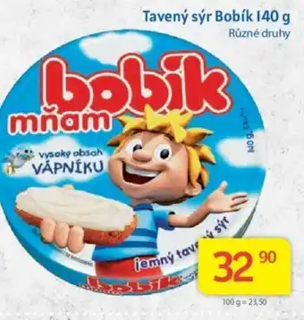 Kubík potraviny Tavený sýr Bobík 140 g nabídka