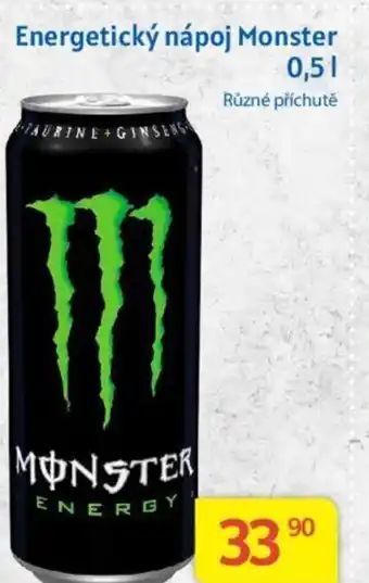 Kubík potraviny Energetický nápoj Monster 0.5L nabídka