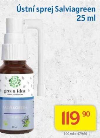 Kubík potraviny Ústní sprej Salviagreen 25 ml nabídka